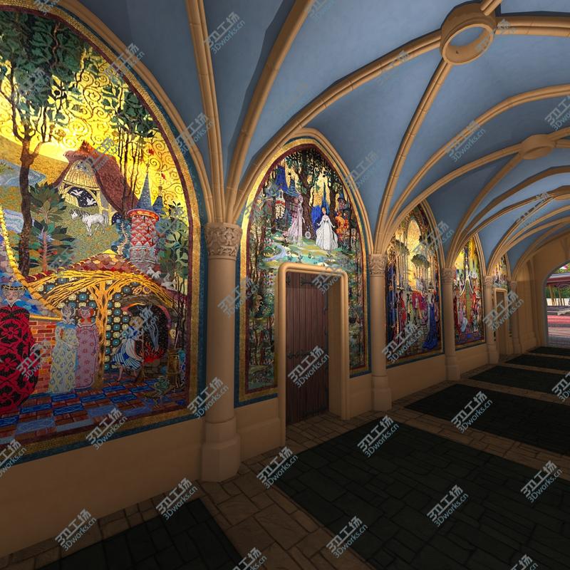 images/goods_img/202104094/Cinderella Castle and Grounds model/2.jpg